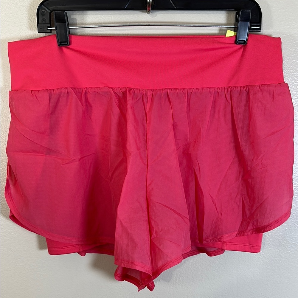 NEW All In Motion Vibrant Pink Athletic Shorts - Picture 4 of 5